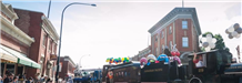 Balloons Above a Downtown Parade