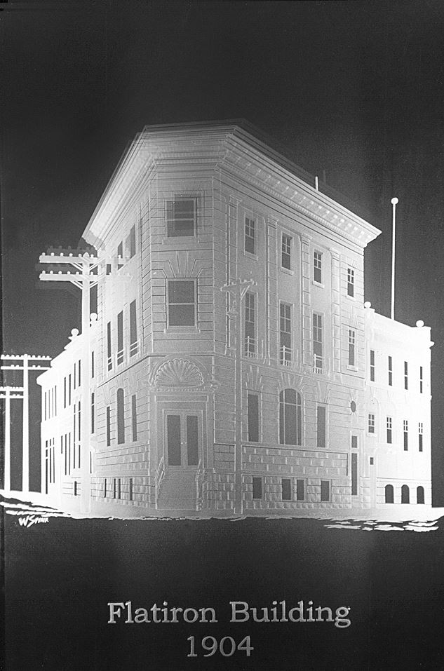 Flatiron Building Glass Art