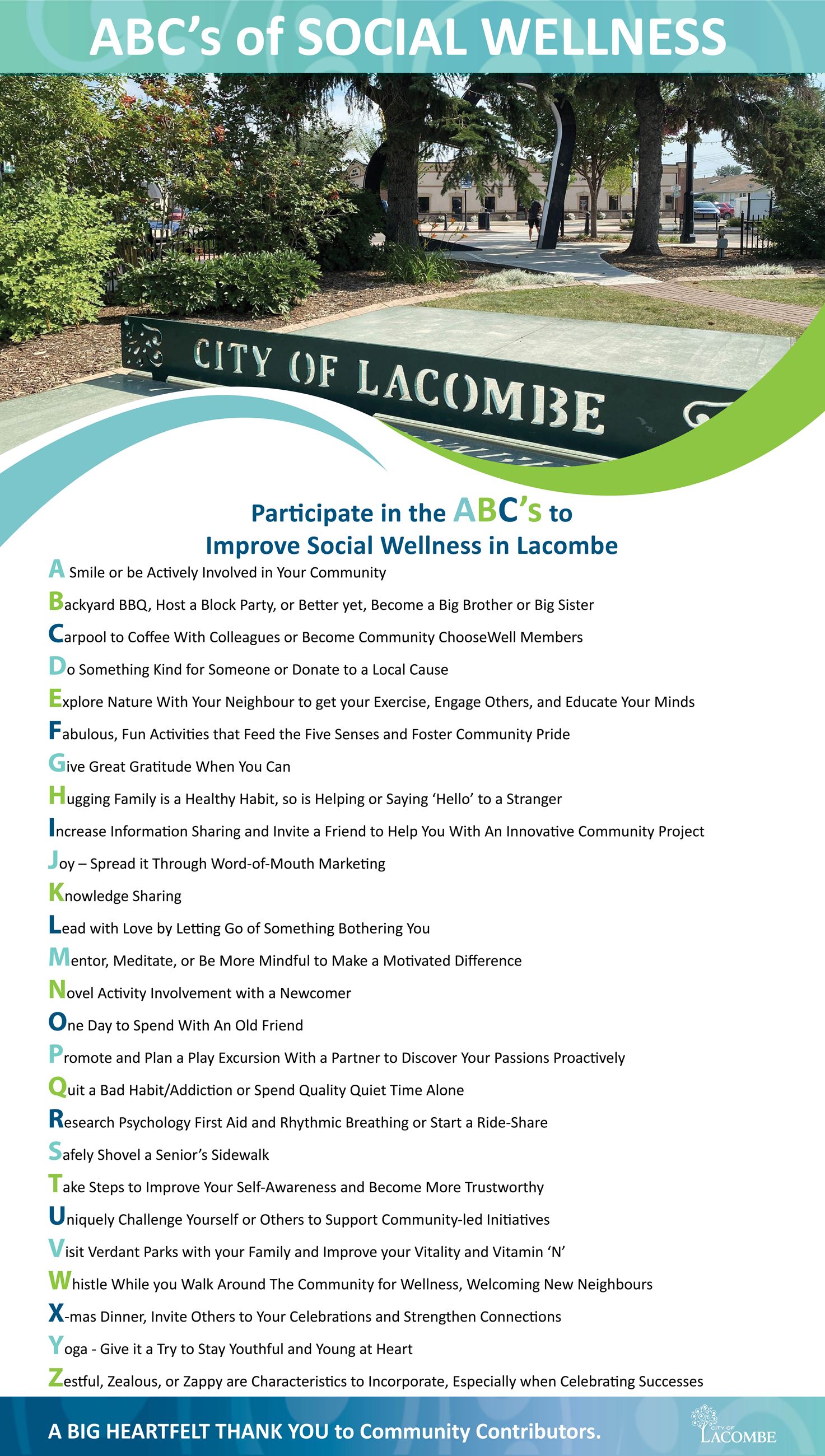 ABCs of Social Wellness 8.5 x14