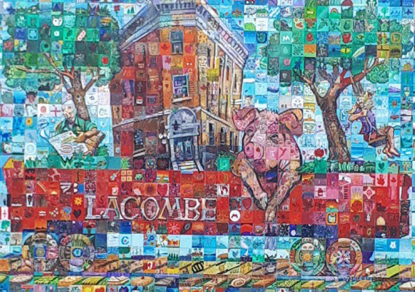 Lacombes Mural Mosaic