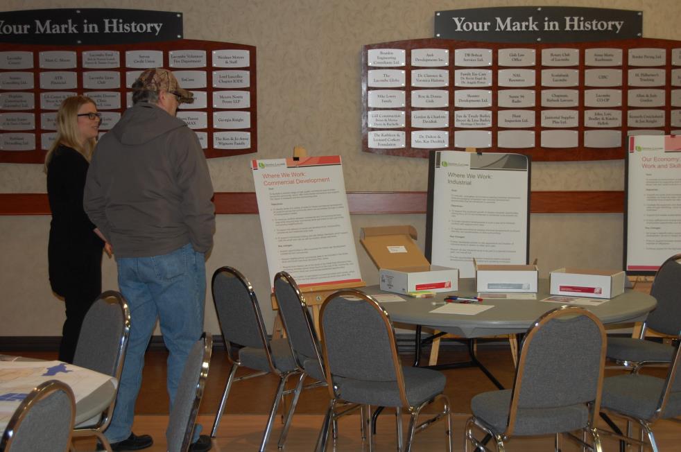 Conversation at an Open House